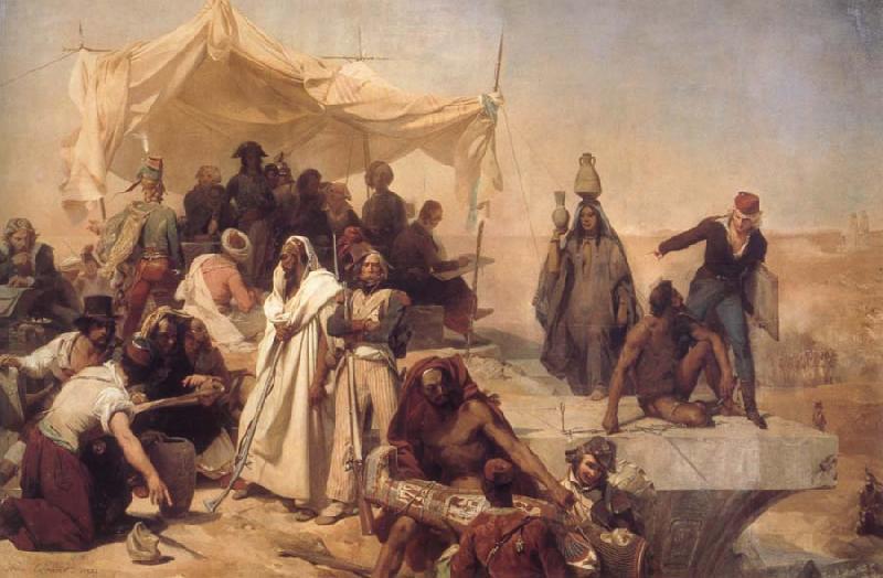 Leon Cogniet The Egypt Expedition under Bonaparte-s Command oil painting picture